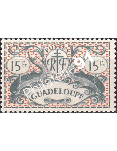 Guadeloupe n° 195, Collection timbres Colonies françaises