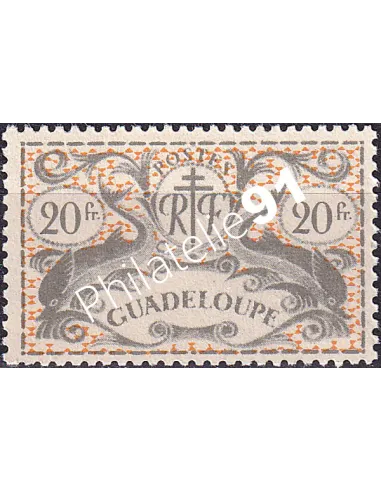 Guadeloupe n° 196, Collection timbres Colonies françaises