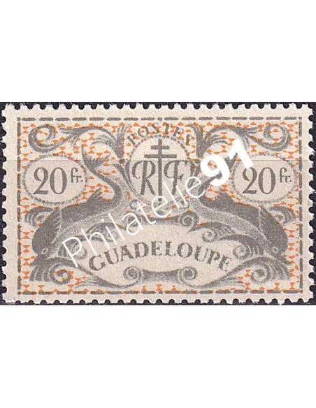 Guadeloupe n° 196, Collection timbres Colonies fraçaises