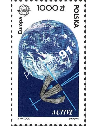 Timbre de Pologne n° 3126, EUROPA 1991, collection timbre Europe