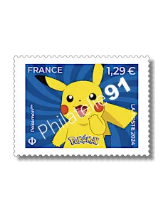 Timbre Pokémon, collection timbres France