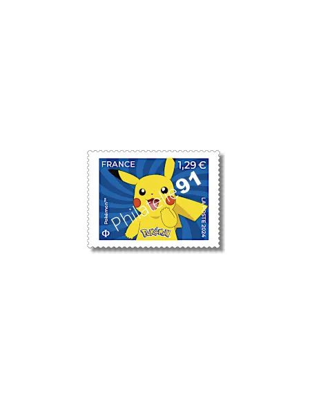 Timbre Pokémon, collection timbres France