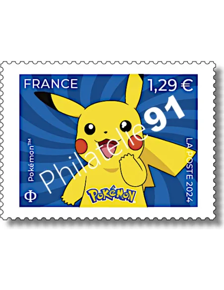 Timbre Pokémon, collection timbres France