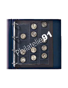 SAFE - Feuilles Compact A4 - pour monnaies - Ø jusqu'à 44 mm