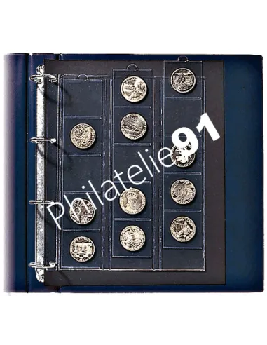 SAFE - Feuilles Compact A4 - pour monnaies - Ø jusqu'à 44 mm