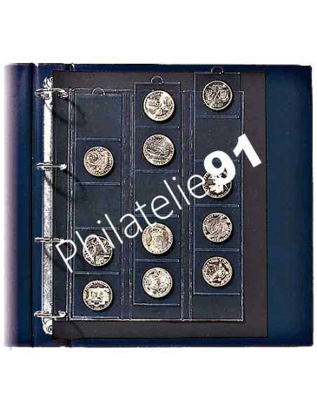 SAFE - Feuilles Compact A4 - pour monnaies - Ø jusqu'à 44 mm