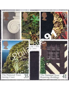 Grande-Bretagne, n° 1809 à 1813 collection timbre Europe