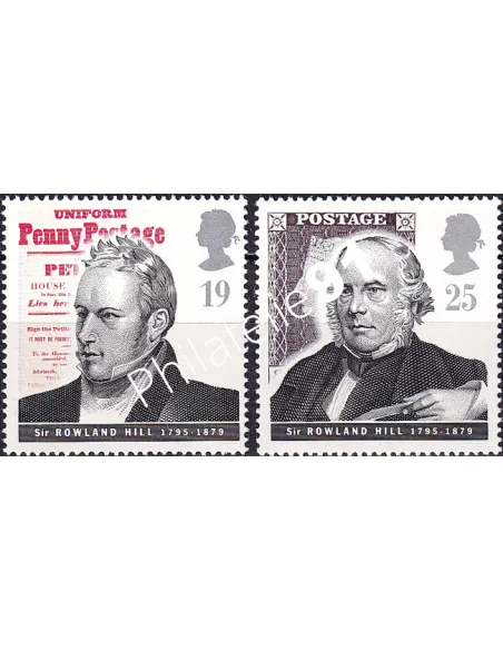 Grande-Bretagne, n° 1833 à 1834 collection timbre Europe