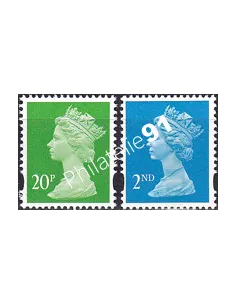 Grande-Bretagne, n° 1955 à 1956, collection timbre Europe