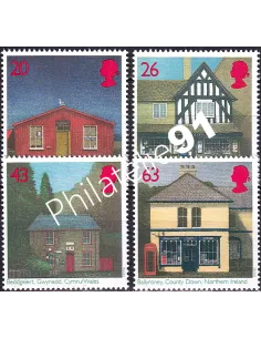 Grande-Bretagne, n° 1988 à 1991 collection timbre Europe