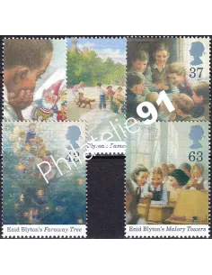 Grande-Bretagne, n° 1992 à 1996 collection timbre Europe