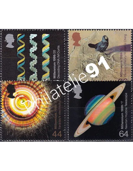 Grande-Bretagne, n° 2121 à 2124 collection timbre Europe