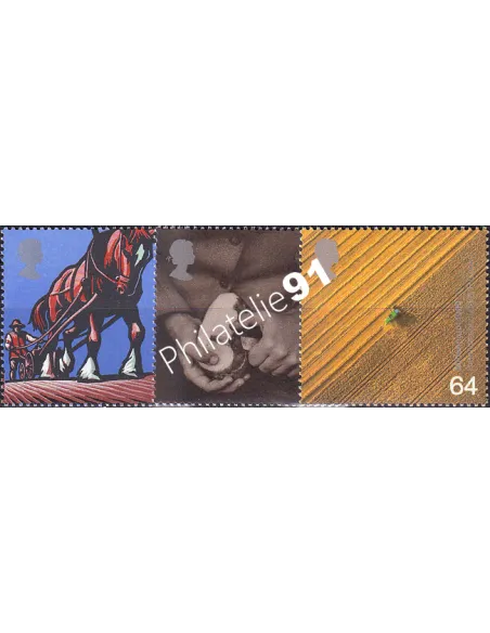 Grande-Bretagne, n° 2126 à 2128 collection timbre Europe