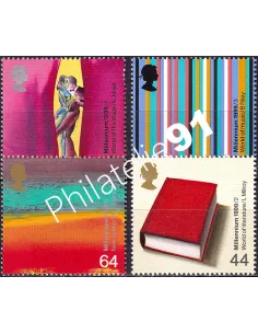 Grande-Bretagne, n° 2137 à 2140 collection timbre Europe