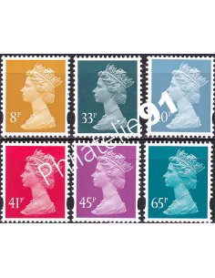 Grande-Bretagne, n° 2170 à 2175, collection timbre Europe