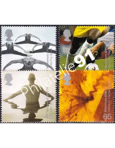 Grande-Bretagne, n° 2203 à 2206 collection timbre Europe