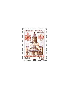 Timbre n° 4446 - Basilique d'Orcival
