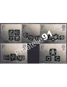 Grande-Bretagne, n° 2221 à 2225 collection timbre Europe