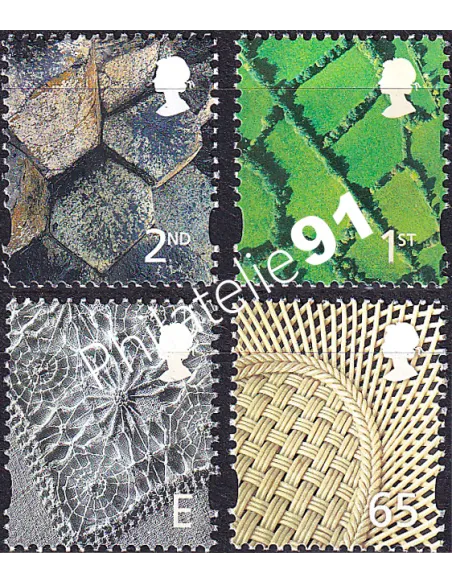 Grande-Bretagne, n° 2236 à 2239, collection timbre Europe