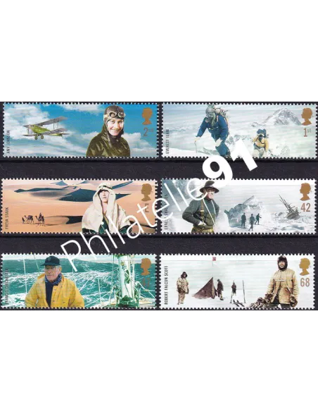 Grande-Bretagne, n° 2428 à 2433 collection timbre Europe