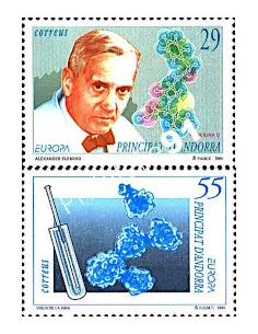 Timbres d'Andorre Espagnol n° 227 à 228, EUROPA 1994, collection Europe