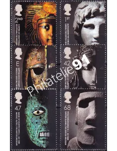 Grande-Bretagne, n° 2480 à 2485 collection timbre Europe