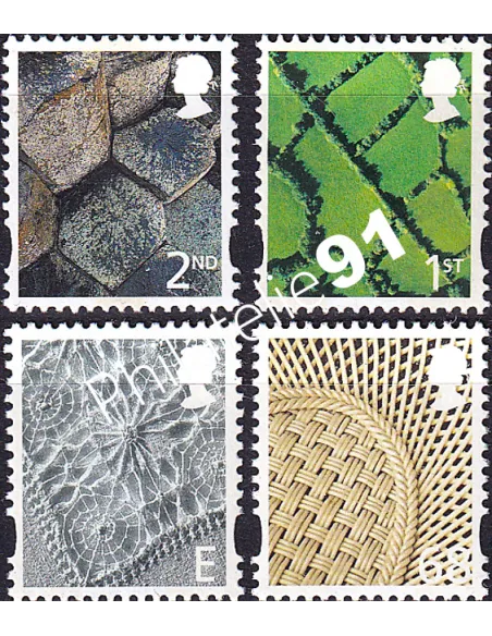 Grande-Bretagne, n° 2494 à 2497, collection timbre Europe
