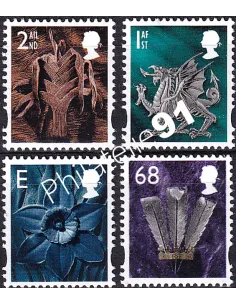 Grande-Bretagne, n° 2498 à 2501, collection timbre Europe