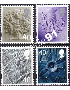 Grande-Bretagne, n° 2555 à 2558, collection timbre Europe