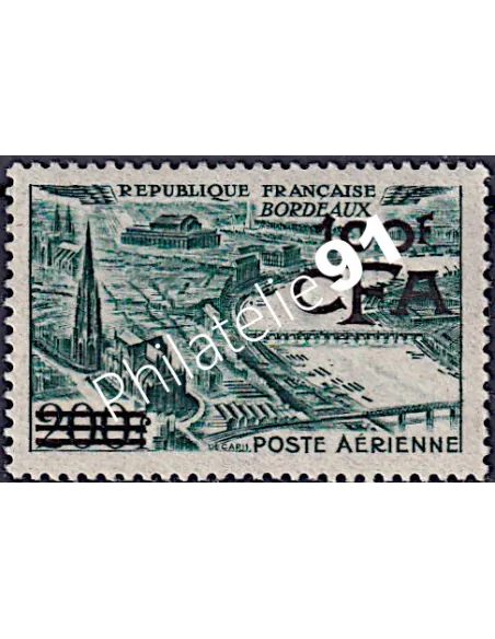 Timbre de la REUNION, PA n° 50, CFA, Marseille, timbres des colonies