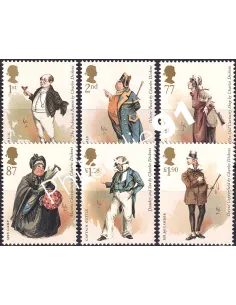 Grande-Bretagne, n° 3673 à 3678 collection timbre Europe