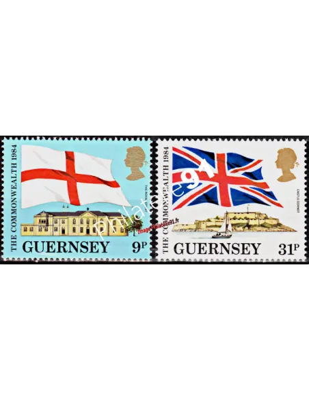 GUERNESEY - n°  288 à 289 ** - Liens avec le Commonwealth