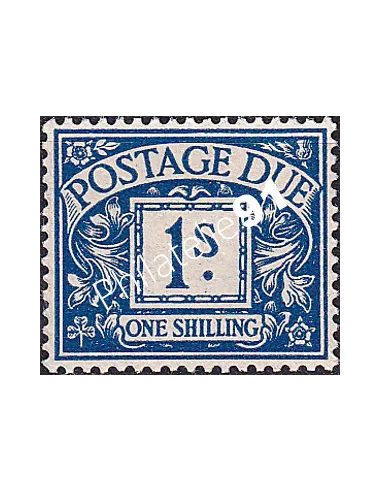 Grande-Bretagne, Timbre-taxe n° 22, collection timbre Europe