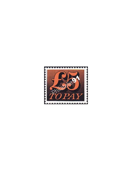 Grande-Bretagne, Timbre-taxe n° 83, collection timbre Europe