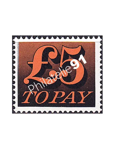 Grande-Bretagne, Timbre-taxe n° 83, collection timbre Europe