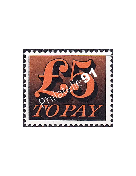 Grande-Bretagne, Timbre-taxe n° 83, collection timbre Europe