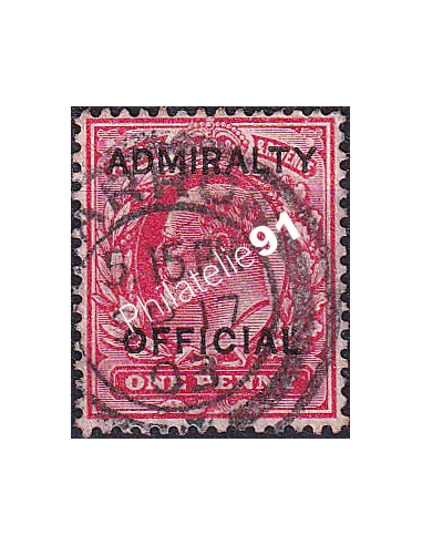 Grande-Bretagne, Service n° 62A oblitéré, collection timbre Europe