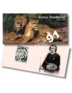 Bloc souvenir n° 210, Rosa Bonheur, collection timbres de France