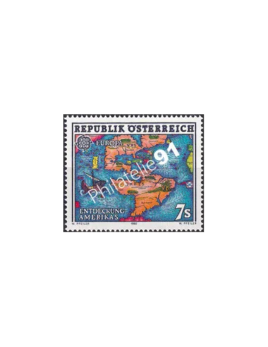 Autriche, n° 1891, Europa 1992, collection timbres Europe