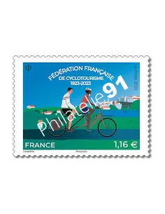 Timbre n° 5704, cyclotourisme, timbres de France