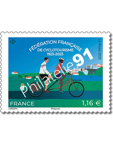 Timbre n° 5704, cyclotourisme, timbres de France