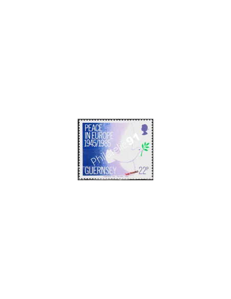 GUERNESEY - n°  321 ** - 40ème anniversaire de la libération de l'Île