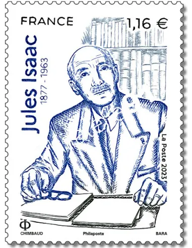 Timbre n° 5706, Jules Isaac, timbres de France