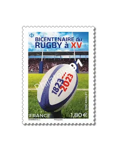 Timbre n° 5707, Bicentenaire du rugby à 15, timbres de France