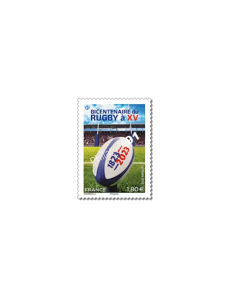 Timbre n° 5707, Bicentenaire du rugby à 15, timbres de France