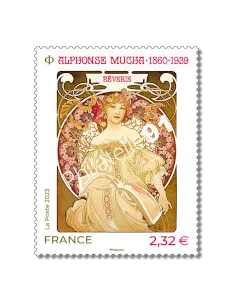 Timbre n° 5708, Alphonse Mucha, timbres de France
