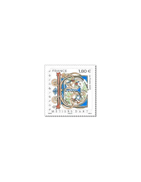 Timbre n° 5711, Les métiers d'Art, Enlumineur, timbres de France