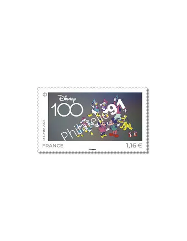 Timbre n° 5713, Disney 100, timbres de France