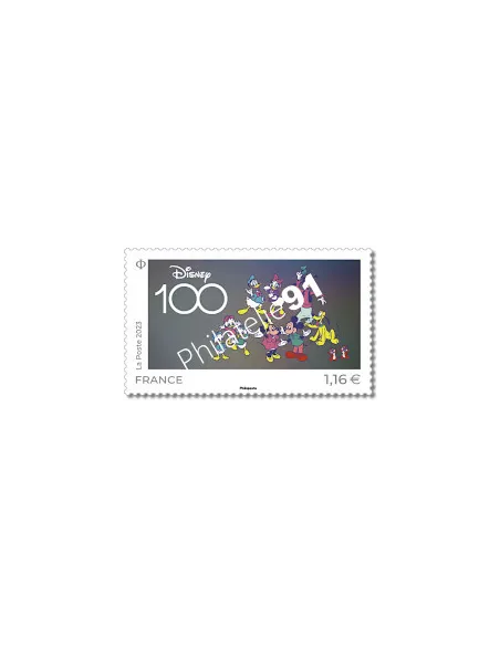 Timbre n° 5713, Disney 100, timbres de France