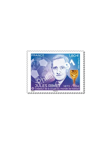 Timbre n° 5719, Jules Rimet, timbres de France